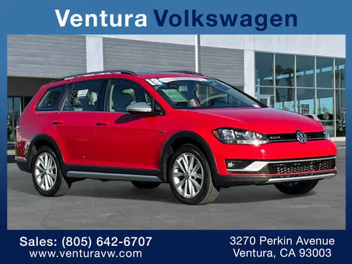 Tornado Red 2018 Volkswagen Golf Alltrack SE