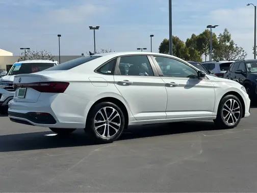 Pure White 2026 Volkswagen Jetta Sport
