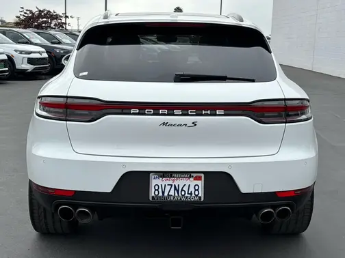 White 2021 Porsche Macan S