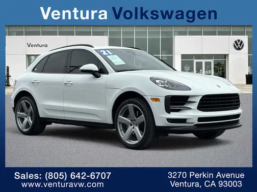 White 2021 Porsche Macan S
