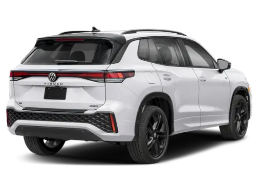 OPAL WHITE 2026 Volkswagen Tiguan SE R-Line Black