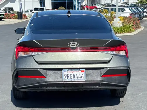Amazon Gray 2025 Hyundai ELANTRA HEV Blue