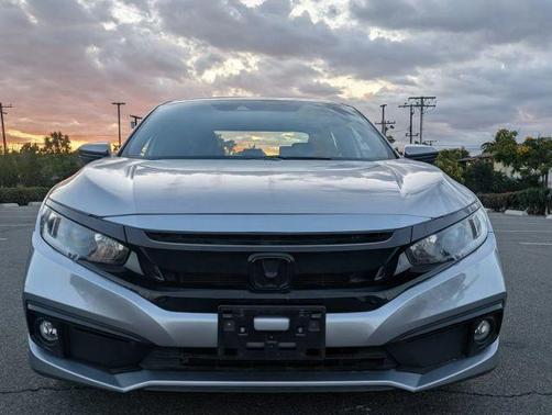 Silver 2020 Honda Civic Sport
