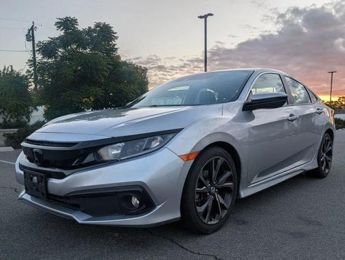 Silver 2020 Honda Civic Sport