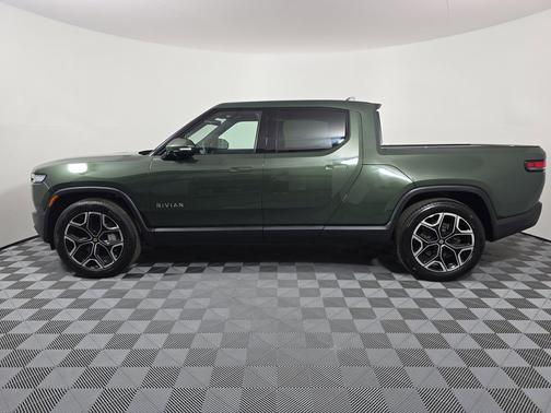 Forest Green paint 2025 Rivian R1T Adventure trim