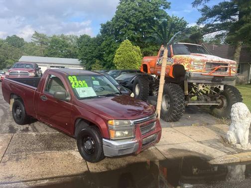 Burgundy 2007 GMC Canyon Work Truck