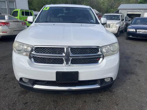 Bright White Clearcoat 2013 Dodge Durango Crew