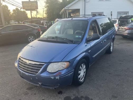 Blue 2007 Chrysler Town & Country Touring