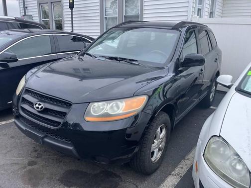 Black 2008 Hyundai SANTA FE GLS