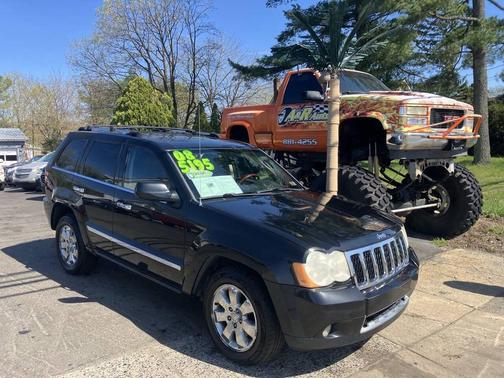 Black 2008 Jeep Grand Cherokee Overland