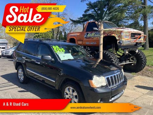 Black 2008 Jeep Grand Cherokee Overland