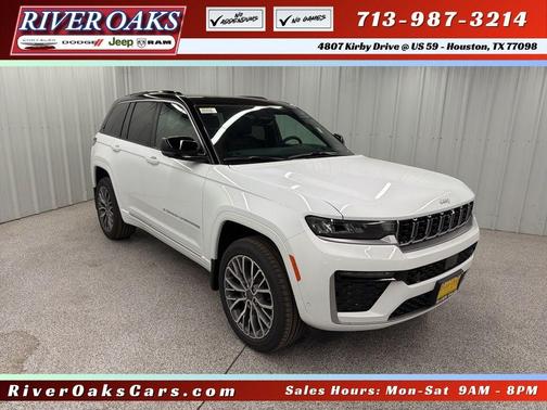 Bright White Clearcoat 2026 Jeep Grand Cherokee Summit