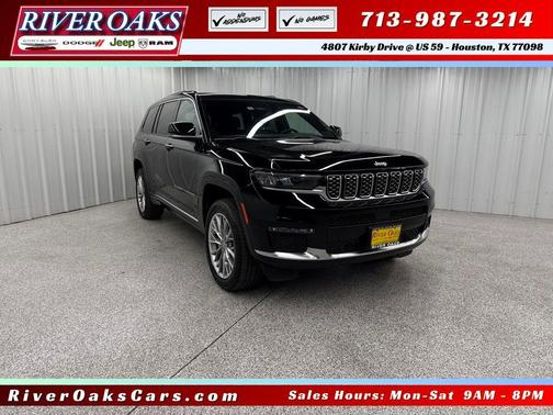 Diamond Black 2025 Jeep Grand Cherokee L Summit