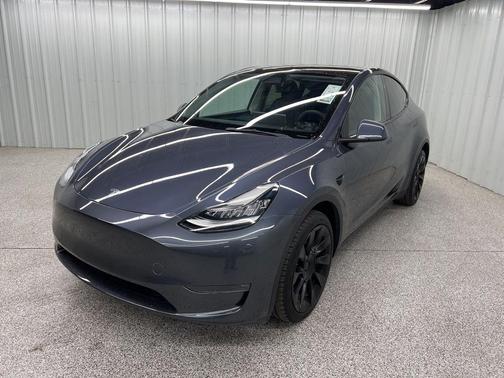 Gray 2023 Tesla Model Y Long Range
