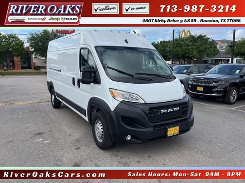 Bright White Clearcoat 2026 RAM ProMaster 2500 High Roof