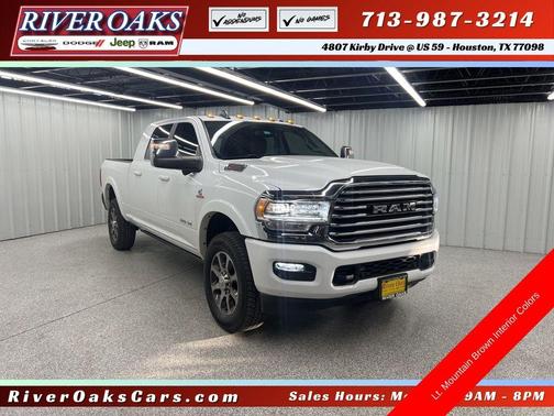 Bright White Clearcoat 2024 RAM 2500 Longhorn