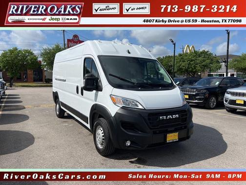 Bright White Clearcoat 2026 RAM ProMaster 2500 High Roof