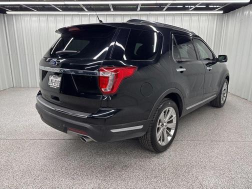 Shadow Black 2018 Ford Explorer Limited
