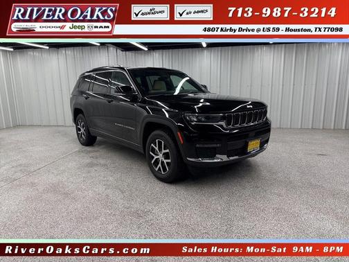 Diamond Black 2024 Jeep Grand Cherokee L Limited