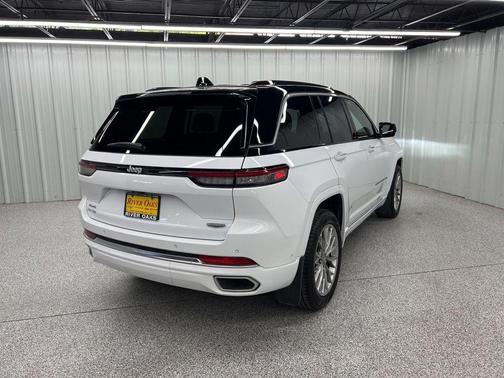 Bright White Clearcoat 2025 Jeep Grand Cherokee Summit