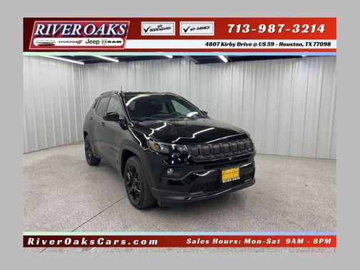 Diamond Black 2022 Jeep Compass Altitude