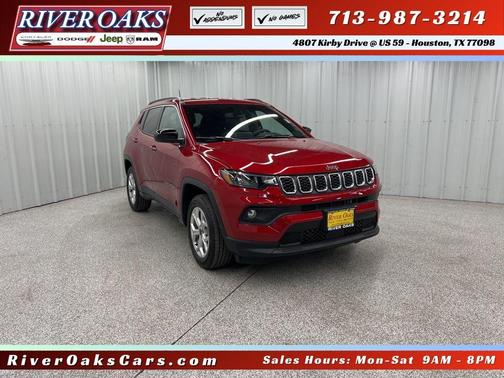 Red 2025 Jeep Compass Latitude