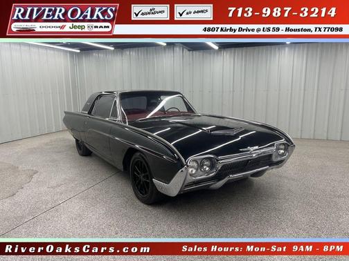 Black 1963 Ford Thunderbird