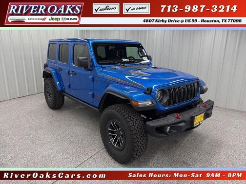 Hydro Blue Pearl 2025 Jeep Wrangler Rubicon