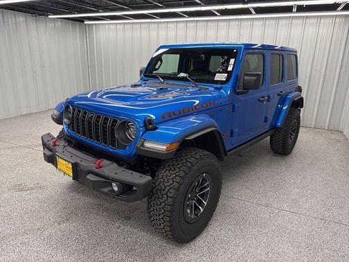 Hydro Blue Pearl 2025 Jeep Wrangler Rubicon