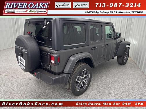 Crystal Metallic 2025 Jeep Wrangler 4xe Sport