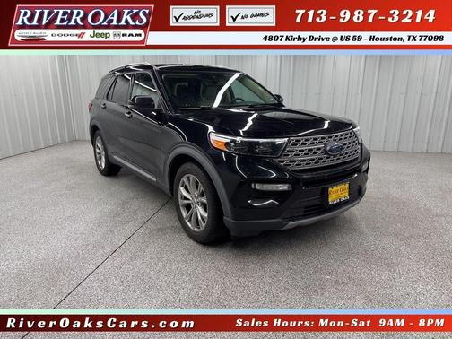 Black 2021 Ford Explorer Limited