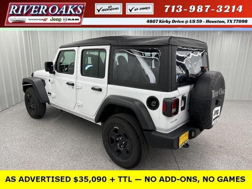 2025 Jeep Wrangler Sport