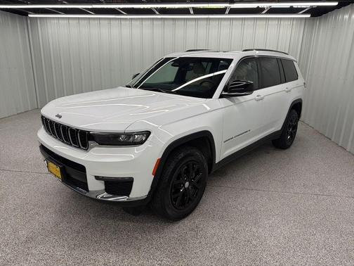 Bright White Clearcoat 2023 Jeep Grand Cherokee L Limited