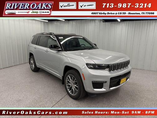 Silver 2025 Jeep Grand Cherokee L Summit