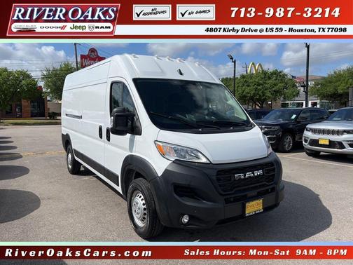 Bright White Clearcoat 2026 RAM ProMaster 2500 High Roof