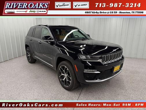 Diamond Black 2023 Jeep Grand Cherokee Summit