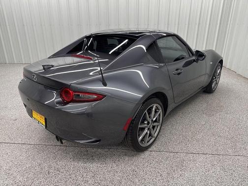 Machine Gray Metallic 2023 Mazda MX-5 Miata RF Grand Touring