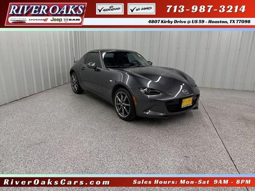 Machine Gray Metallic 2023 Mazda MX-5 Miata RF Grand Touring