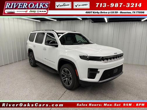 Bright White Clearcoat 2026 Jeep Grand Wagoneer Base