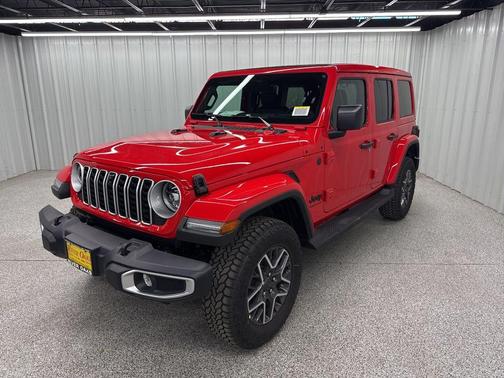 Firecracker Red Clearcoat 2026 Jeep Wrangler Sahara