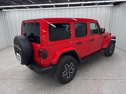 Firecracker Red Clearcoat 2026 Jeep Wrangler Sahara