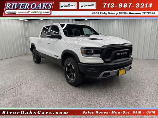 Bright White Clearcoat 2020 RAM 1500 Rebel