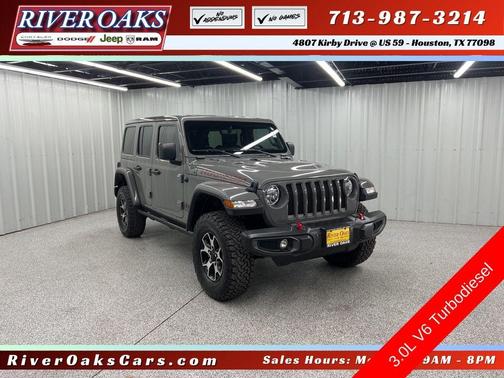 Gray Clearcoat 2022 Jeep Wrangler Unlimited Rubicon