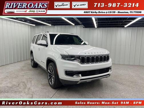 Bright White Clearcoat 2022 Jeep Wagoneer Series III