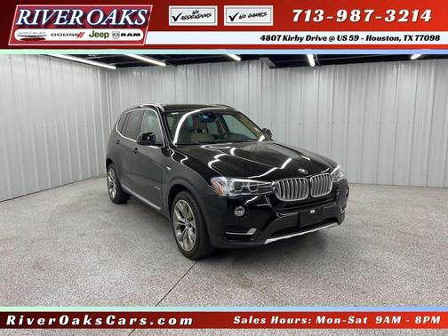 Jet Black 2017 BMW X3 sDrive28i