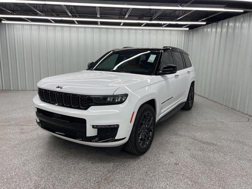 Bright White Clearcoat 2024 Jeep Grand Cherokee L Summit
