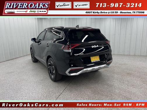 Ebony Black 2025 Kia Sportage SX-Prestige