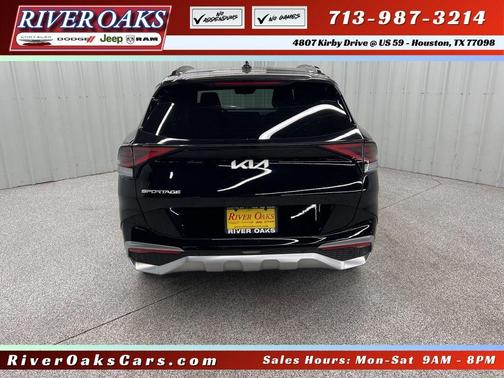 Ebony Black 2025 Kia Sportage SX-Prestige