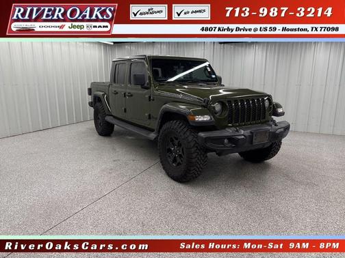Sarge Green Clearcoat 2021 Jeep Gladiator Sport