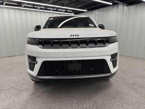 Bright White Clearcoat 2026 Jeep Grand Wagoneer Summit Obsidian